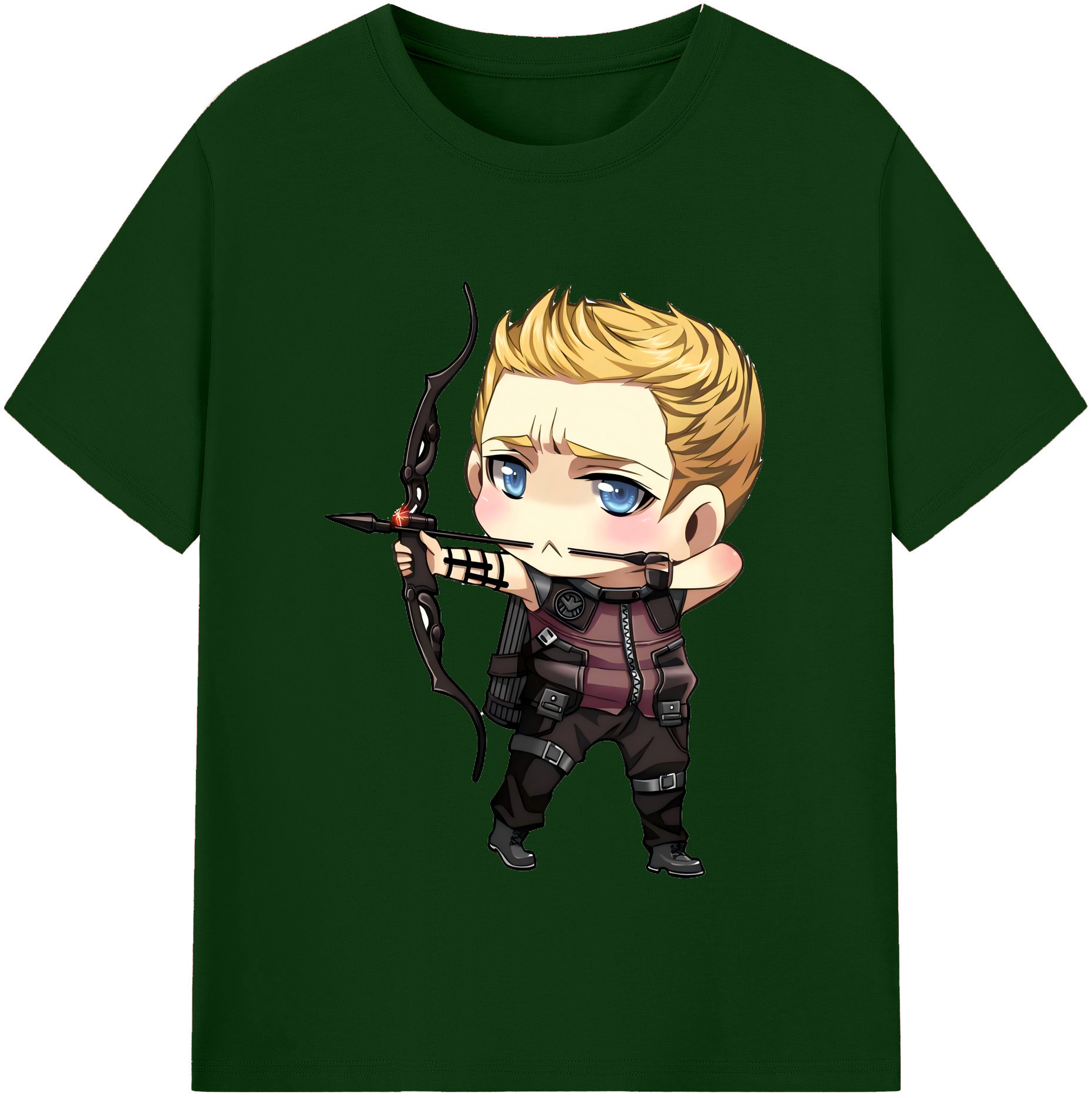 （画像用） アベンジャーズ The Avengers 綿100％半袖Tシャツ（フロントプリント）